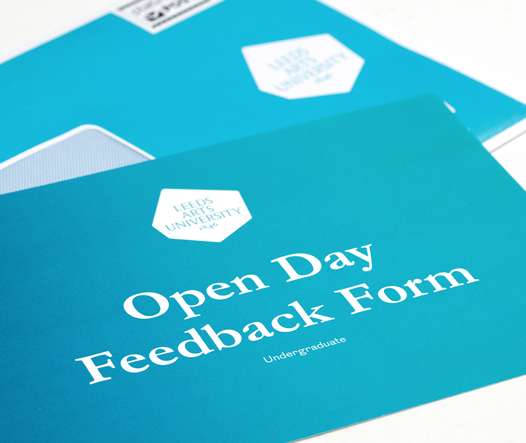 Leeds Arts University Envelopes